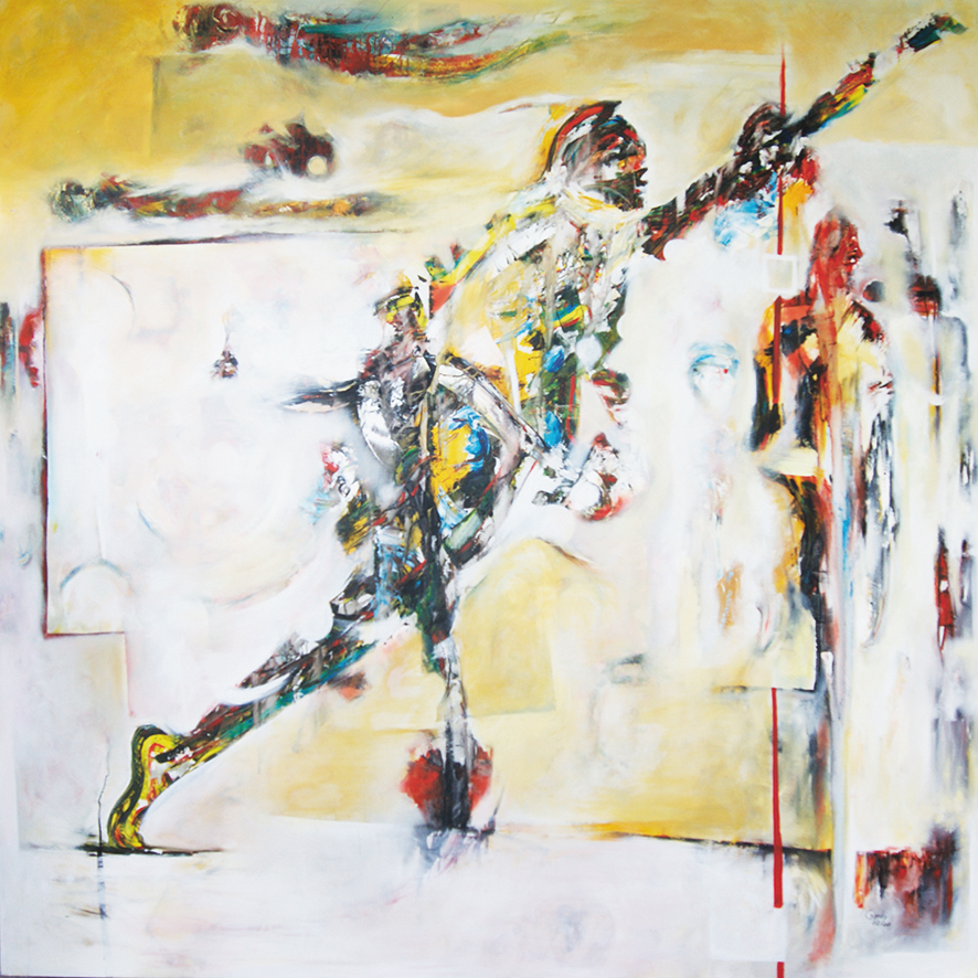1 - Hasta la victoria - 2 x 2 m - 12 000 €